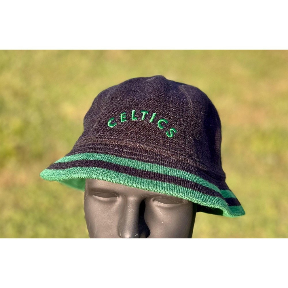 Vintage Boston Celtics Hat Cap Fitted Mens Large NBA Basketball Nike 90s